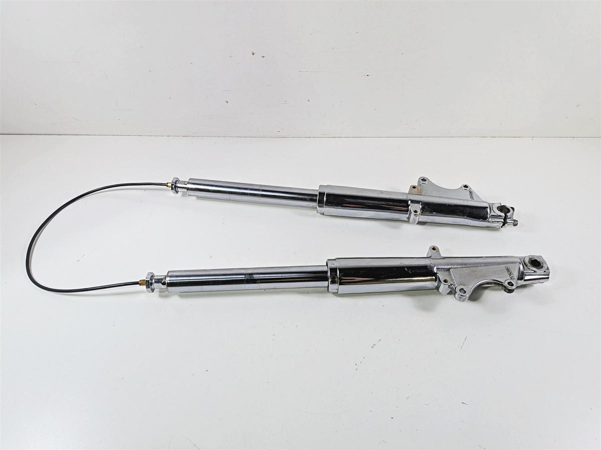 1993 Harley Touring FLHTCU Electra Glide Chrome Front Forks 41mm - Read 45860-84 {{ shop.shopifyCountryName }} - Mototech271