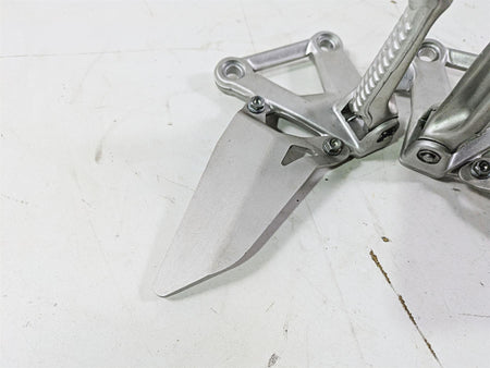 2008 Ducati SBK 1098 S Left Right Rider Footpeg Set 82411231A 82411221A {{ shop.shopifyCountryName }} - Mototech271