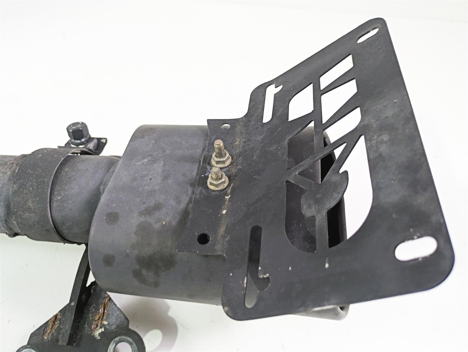 2016 Ducati Monster 1200 S Homemade Under Seat Straight Pipe Exhaust Muffler {{ shop.shopifyCountryName }} - Mototech271