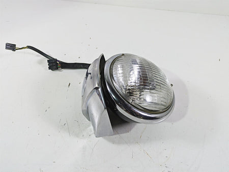 2003 Harley Dyna FXDL Low Rider 100TH Headlight Head Light & Visor 67672-96B {{ shop.shopifyCountryName }} - Mototech271