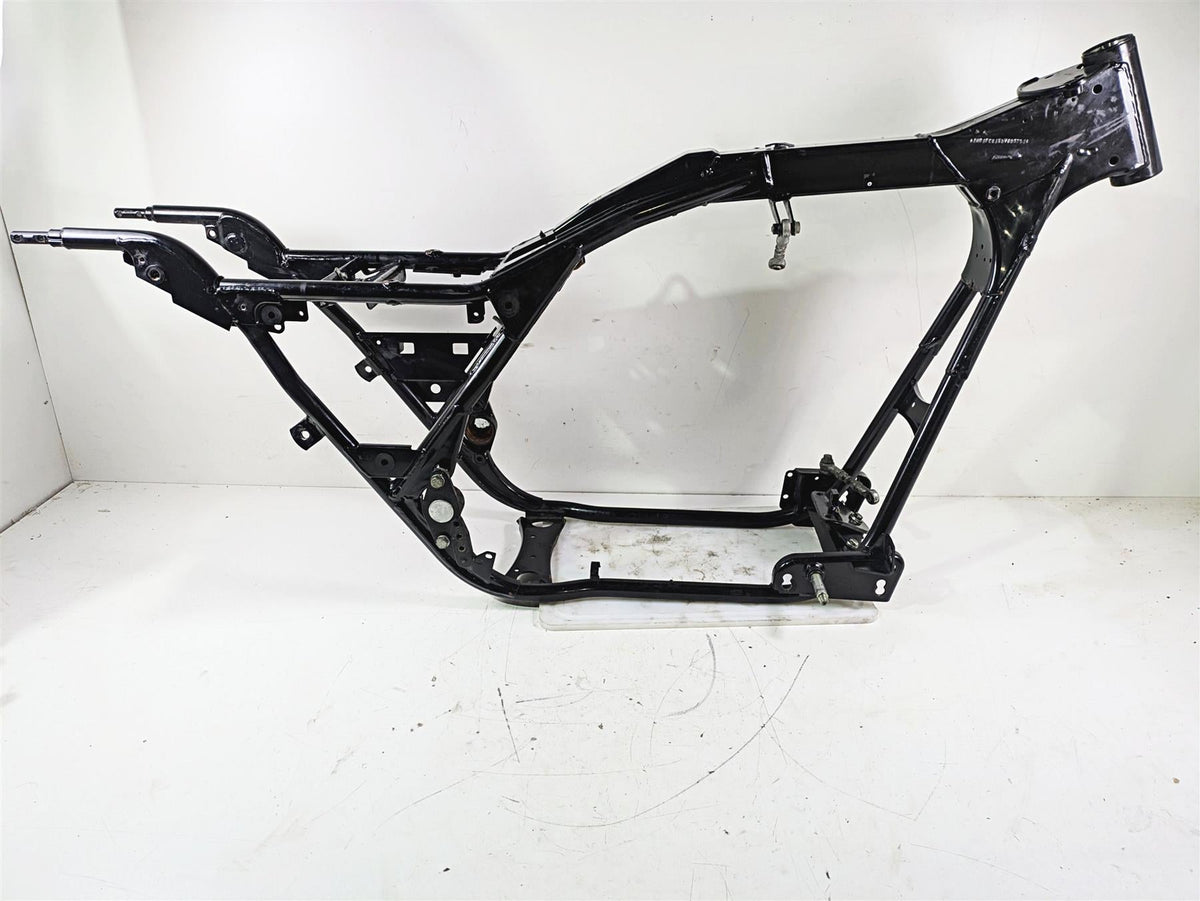 2003 Harley Touring FLHTCUI E-Glide 100th Straight Main Frame Chassis With Salvage Louisiana Title 47900-02A {{ shop.shopifyCountryName }} - Mototech271
