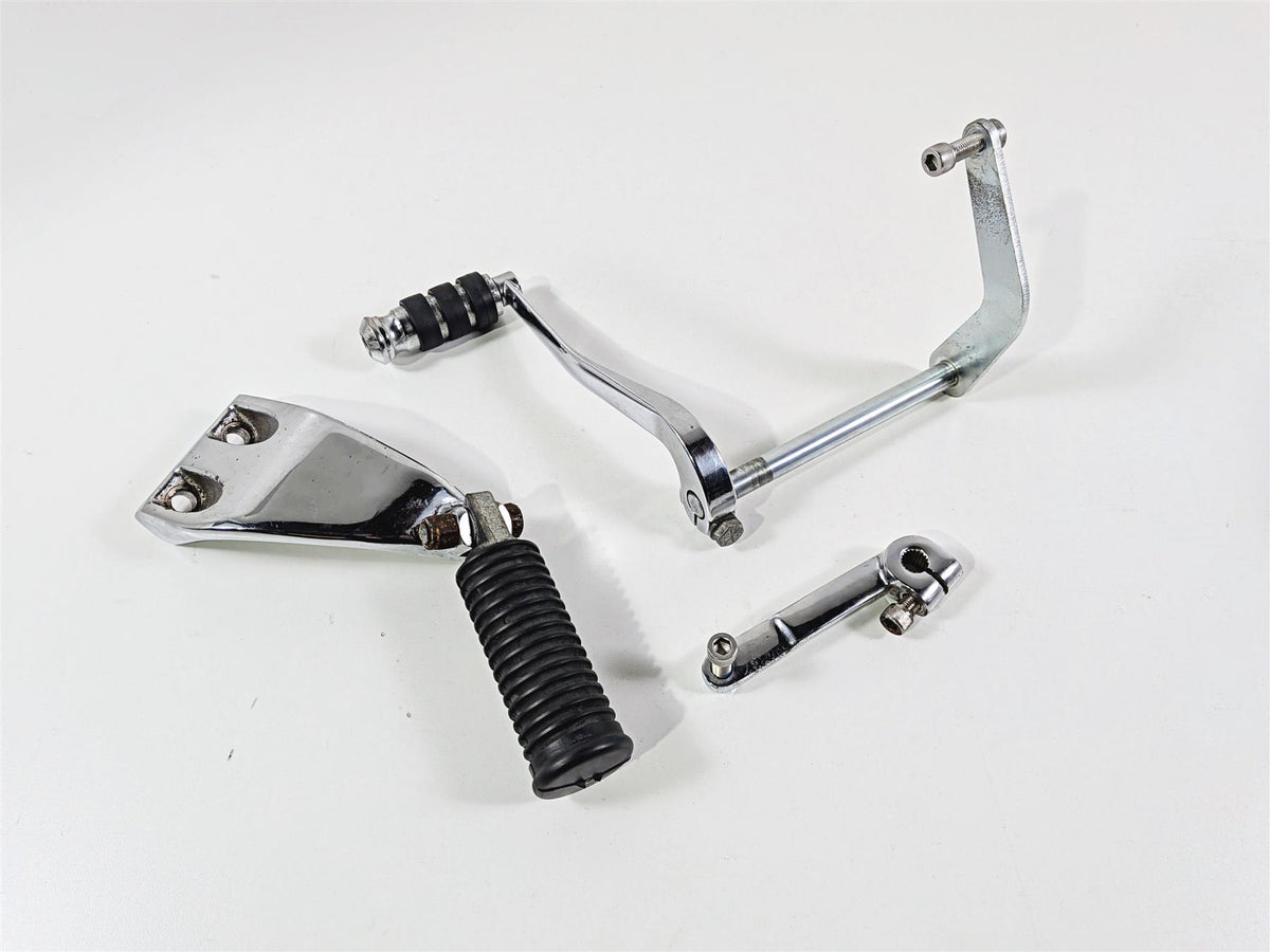 2014 Harley FXDL Dyna Low Rider Left Rider Mid Footpeg & Shifter 50500279 {{ shop.shopifyCountryName }} - Mototech271