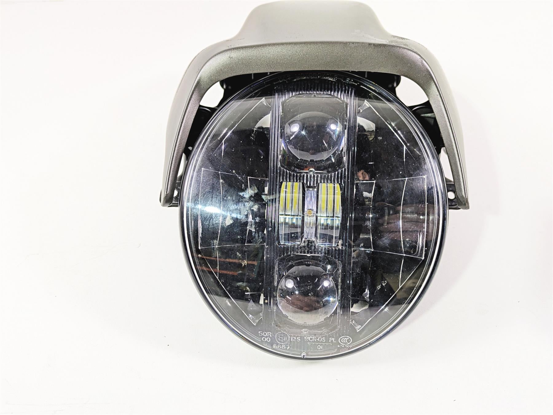 2019 Harley Softail FXDR 114 Front Led Headlight Mount Visor 67700344 57000917 {{ shop.shopifyCountryName }} - Mototech271