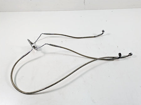 2006 Harley Touring FLHXI Street Glide 16 1/2" Ape Hanger Front Brake Line Set {{ shop.shopifyCountryName }} - Mototech271