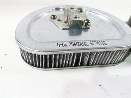 2003 Harley Touring FLHTCUI 100TH E-Glide Air Cleaner Breather Filter 29809-03 {{ shop.shopifyCountryName }} - Mototech271