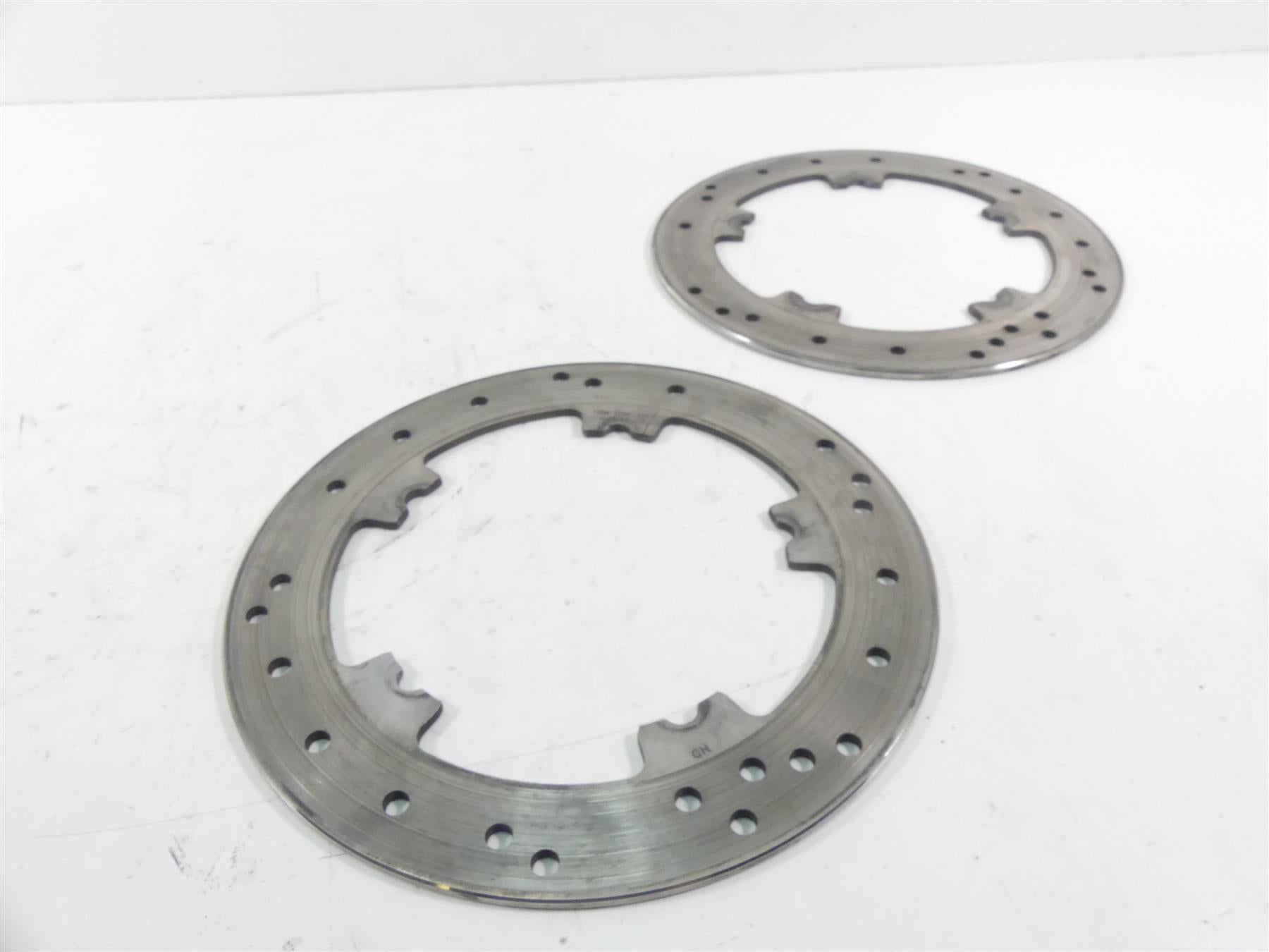2007 Harley Touring FLHR SE CVO Road King Front Brake Disc Rotor Set 44343-01 {{ shop.shopifyCountryName }} - Mototech271