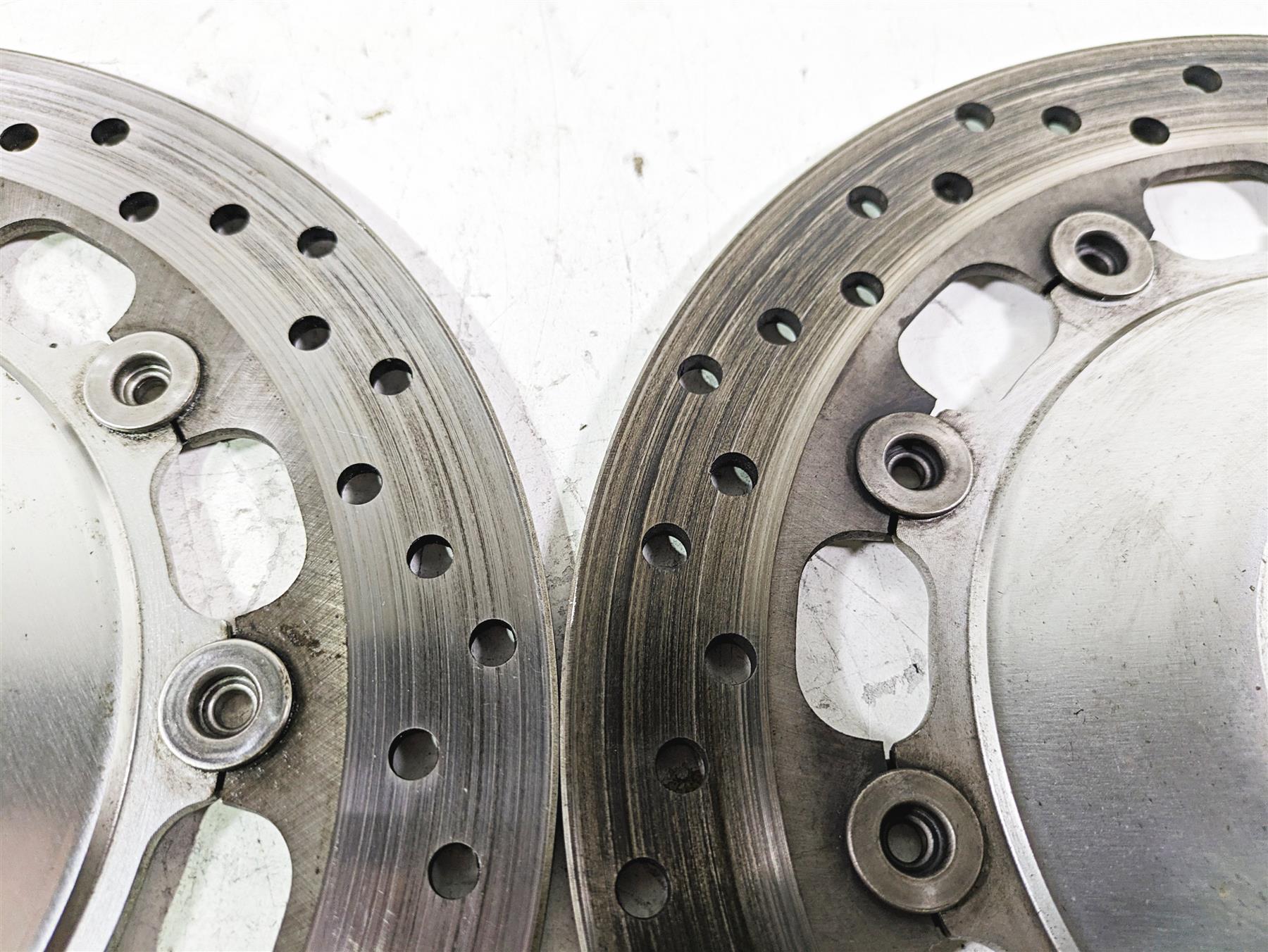 1998 Honda GL1500 Valkyrie Tour Front Brake Rotor Disc Set 45220-MZ0-003 {{ shop.shopifyCountryName }} - Mototech271