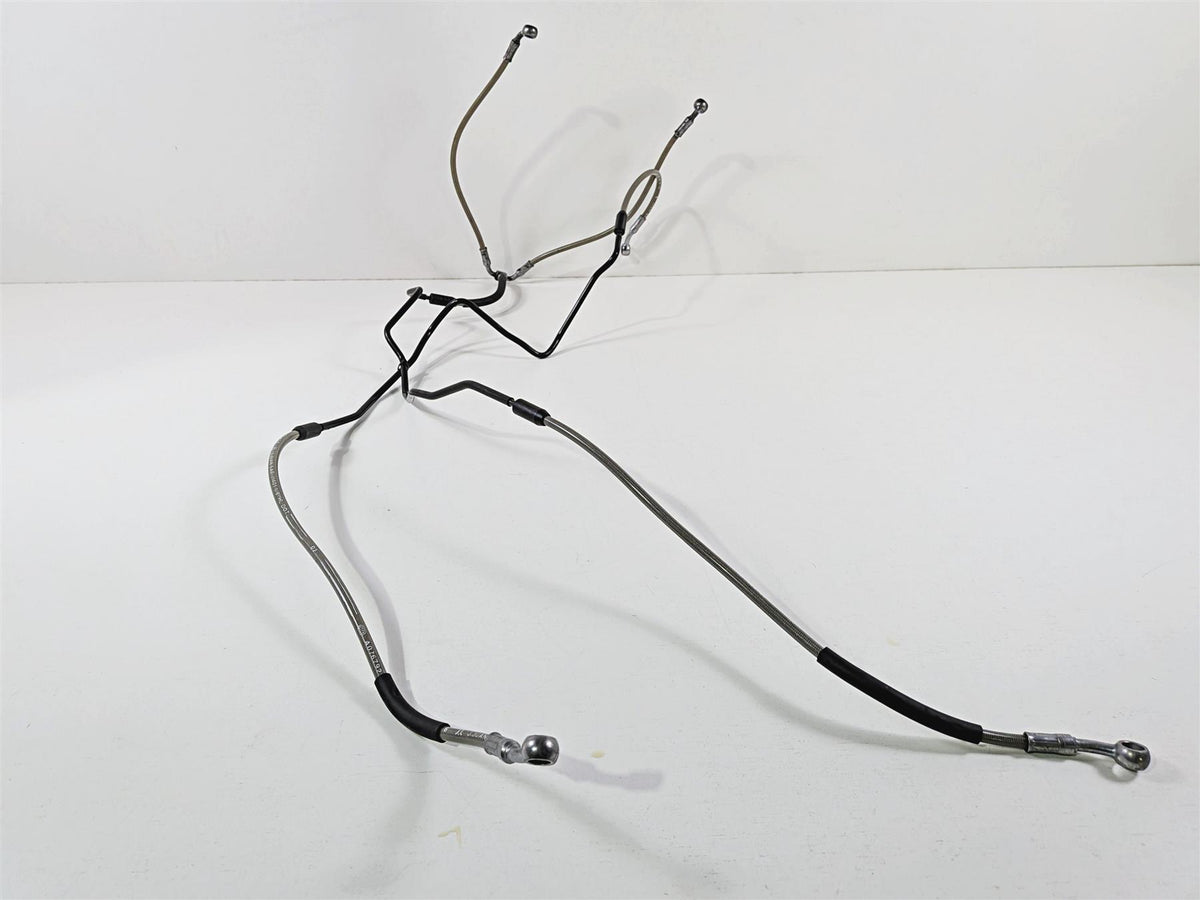 2017 BMW S1000RR K46 Front Abs Brake Line Hose Set 34328549513 34328549514 {{ shop.shopifyCountryName }} - Mototech271