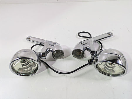 2007 Harley Touring FLHRSE CVO Road King Front Spotlight Turn Signals 68614-03 {{ shop.shopifyCountryName }} - Mototech271