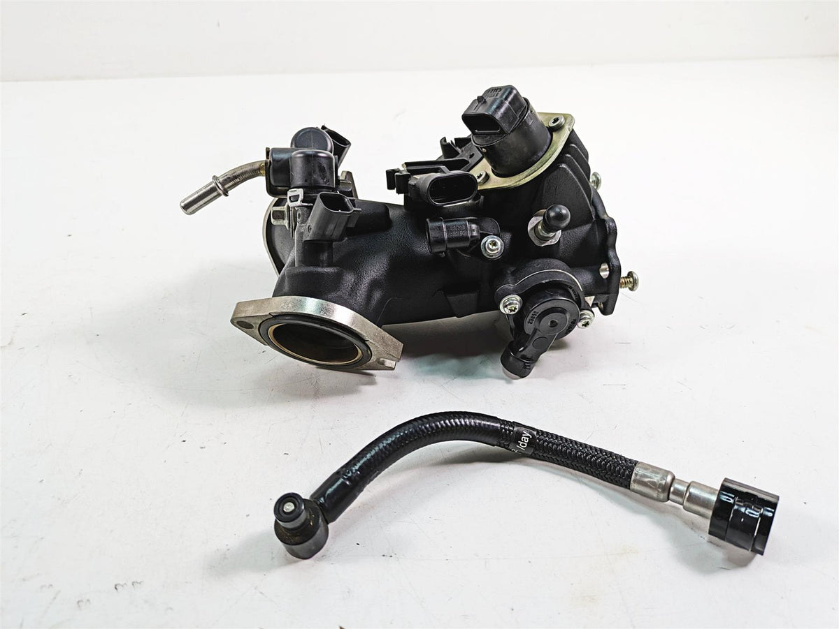2009 Harley Dyna FXDFSE CVO Fat Bob Throttle Body Fuel Injection 27708-06B {{ shop.shopifyCountryName }} - Mototech271
