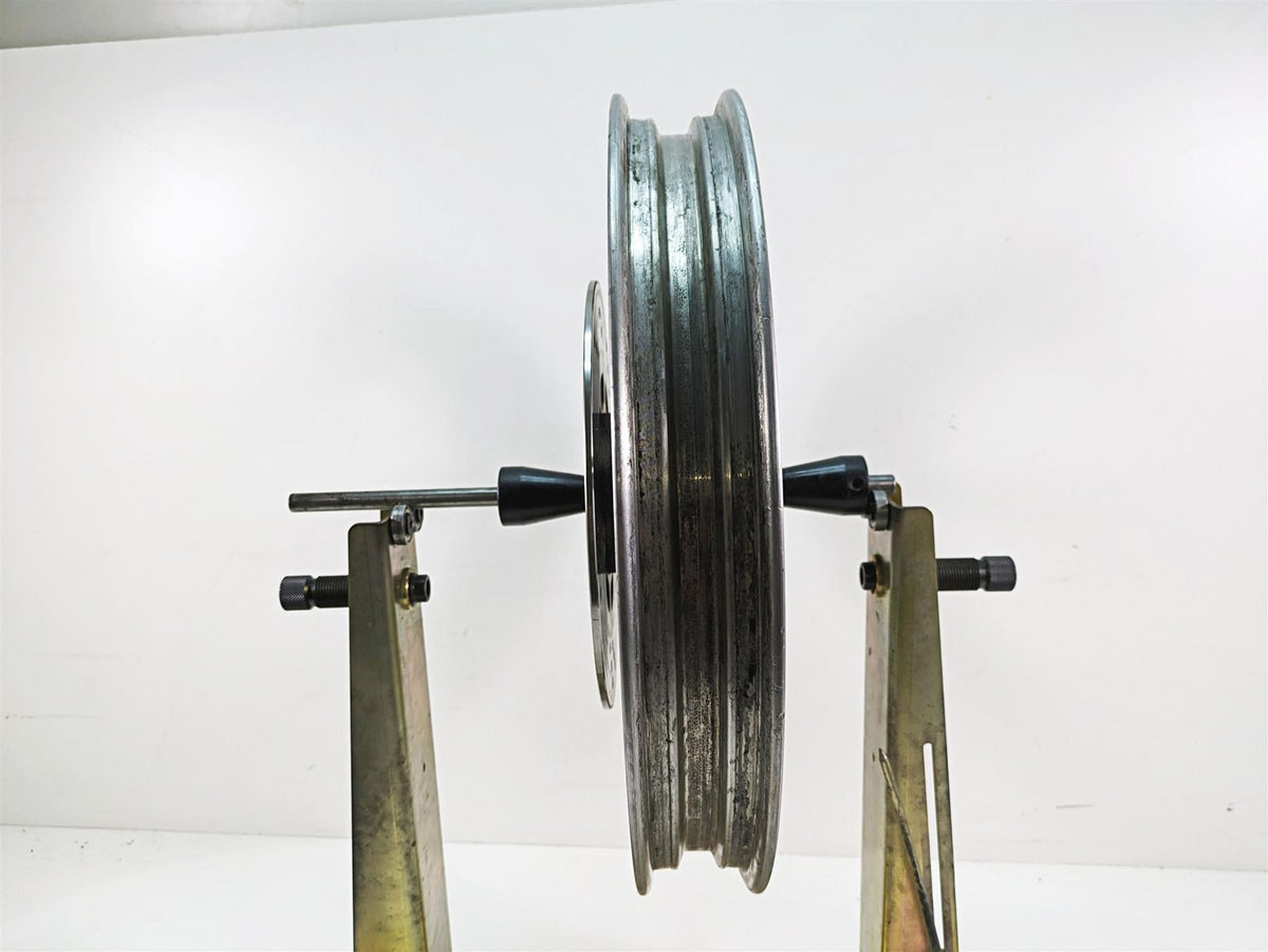 1990 Harley Sportster XLH883 XL883 Straight 19x2.15 9 Spoke Front Wheel 43338-83 {{ shop.shopifyCountryName }} - Mototech271