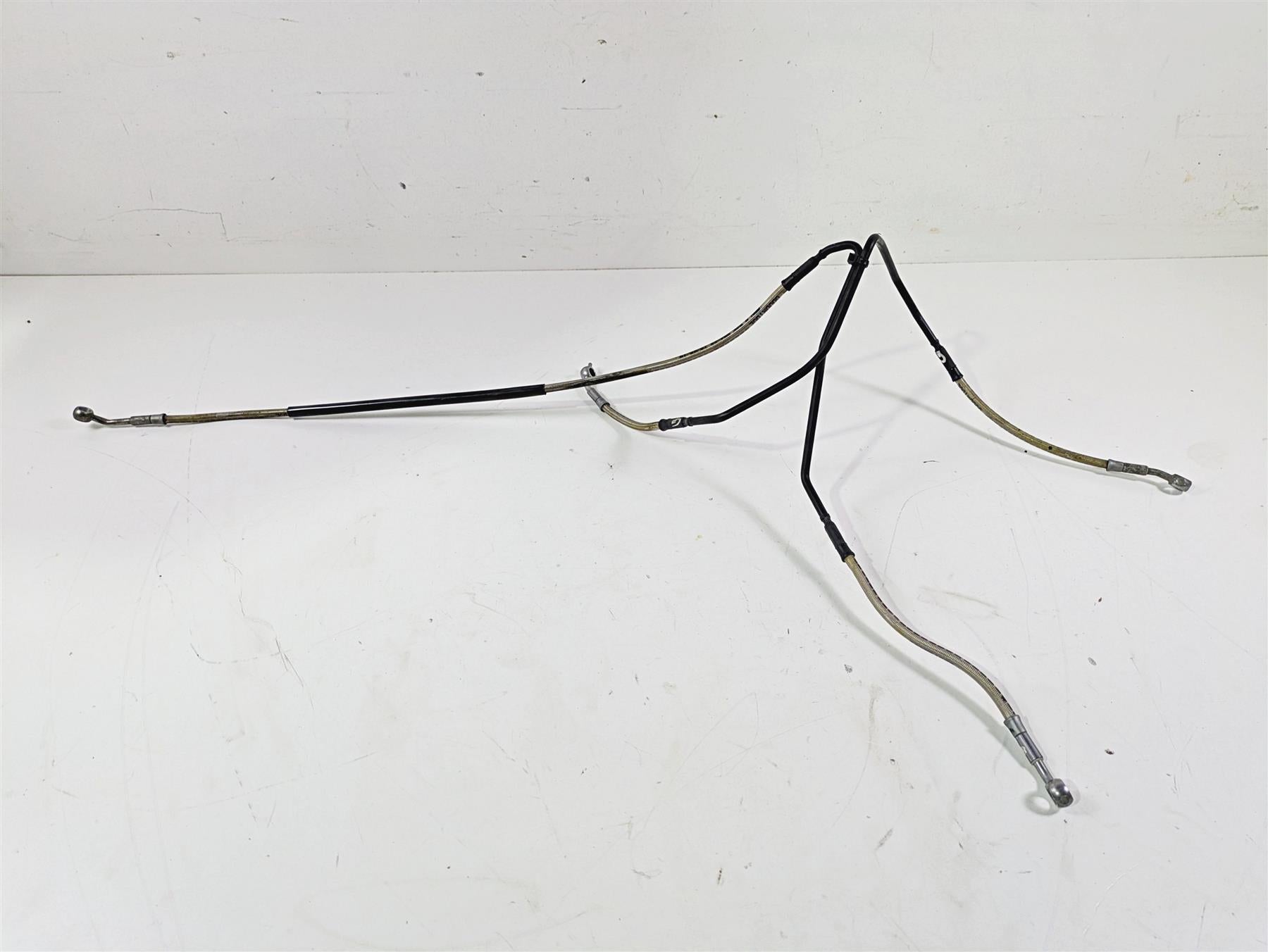2015 BMW R1200 GS Adv K51 Rear Abs Brake Line Set 34328526555 34328526554