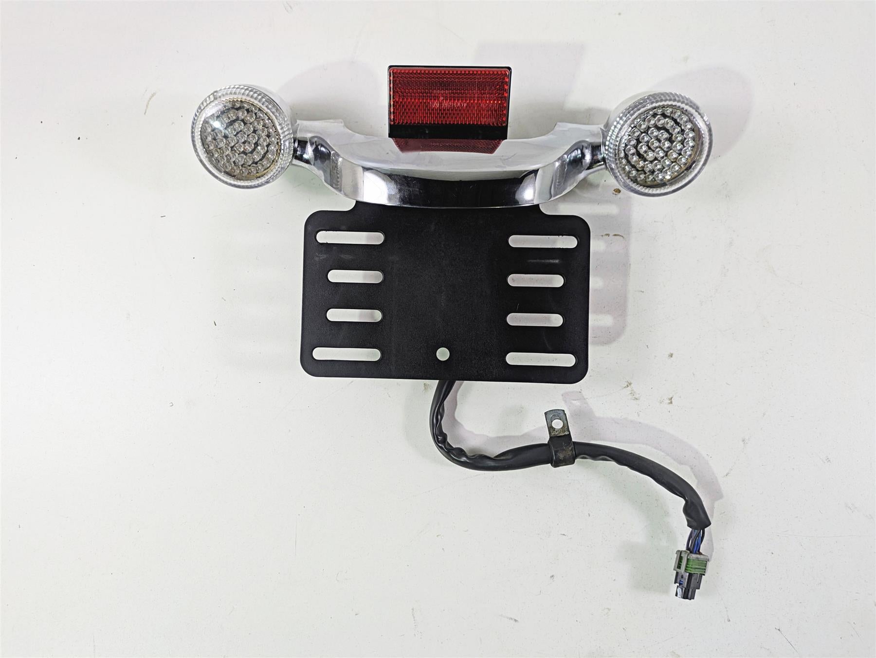 2021 Harley Touring FLTRX Road Glide Rear Led Blinker Plate Holder Bar 73314-10 {{ shop.shopifyCountryName }} - Mototech271