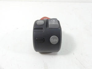 2009 BMW F800GS K72 Left Abs Light Blinker Info Horn Control Switch 61317704615