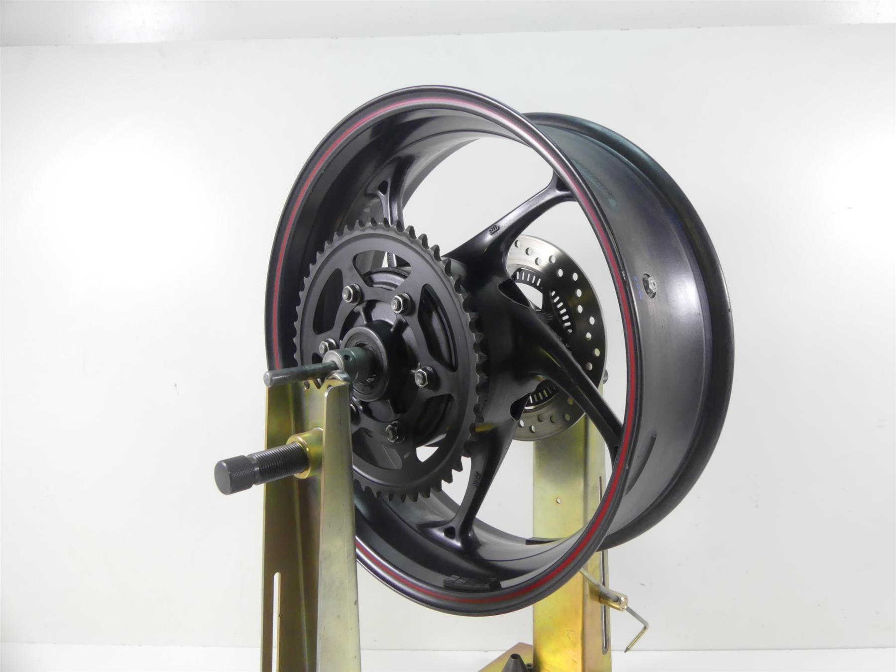 2013 Triumph Street Triple 675R Rear Wheel Rim 17x5.5 -Read T2011009 {{ shop.shopifyCountryName }} - Mototech271
