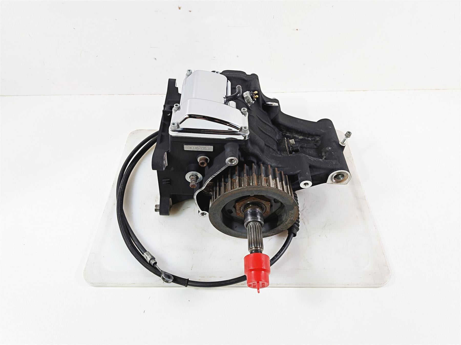 2009 Harley FXCWC Softail Rocker Transmission Gear Box 6 Speed - 19k 33153-09 {{ shop.shopifyCountryName }} - Mototech271