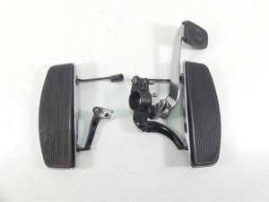 2012 Harley Touring FLHTP Electra Glide Front Rider Floor Board Set 50621-06A