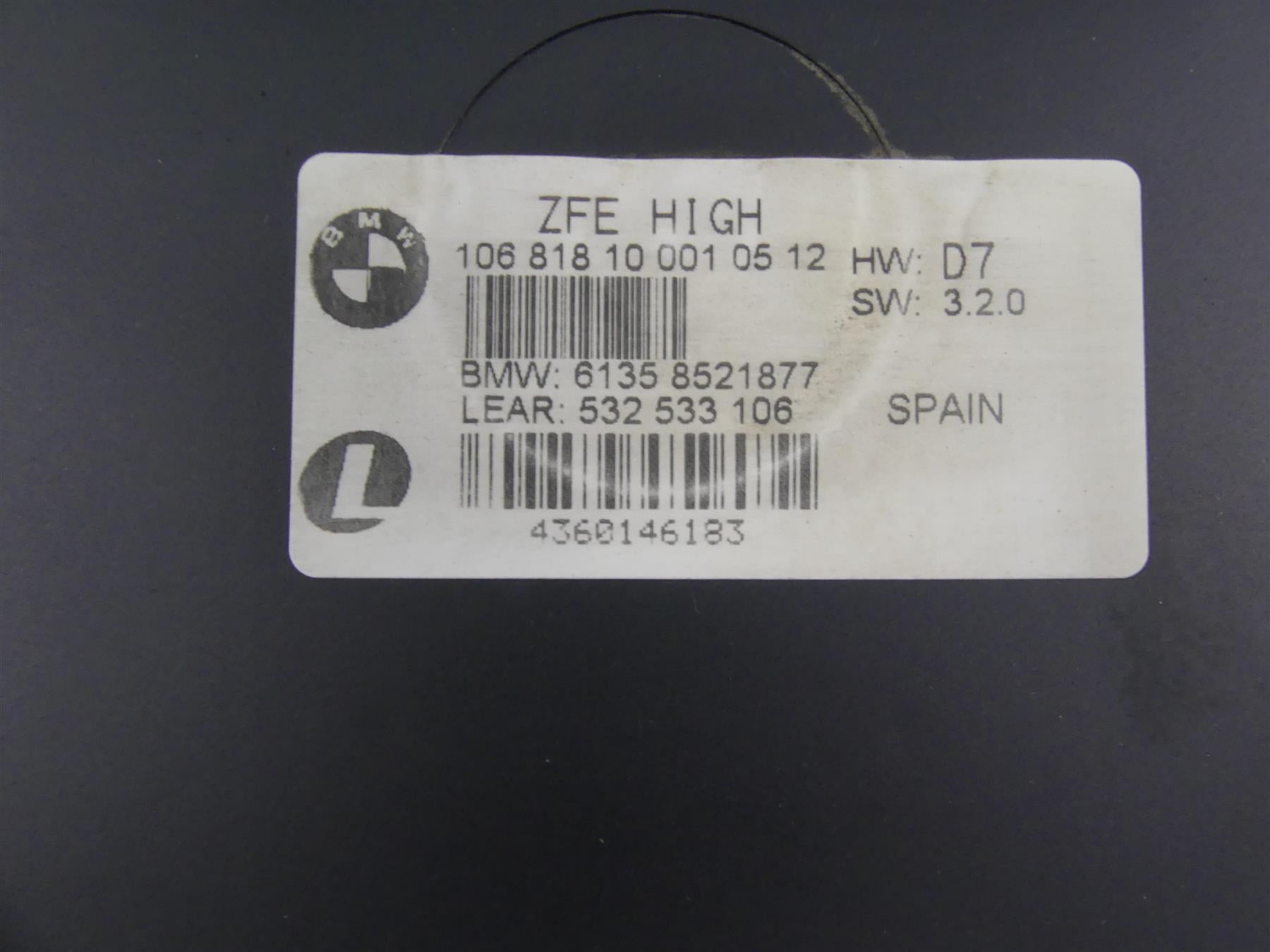 2012 BMW R1200 GS K255 Adventure Central Chassis Electronics Module 61358521877 {{ shop.shopifyCountryName }} - Mototech271