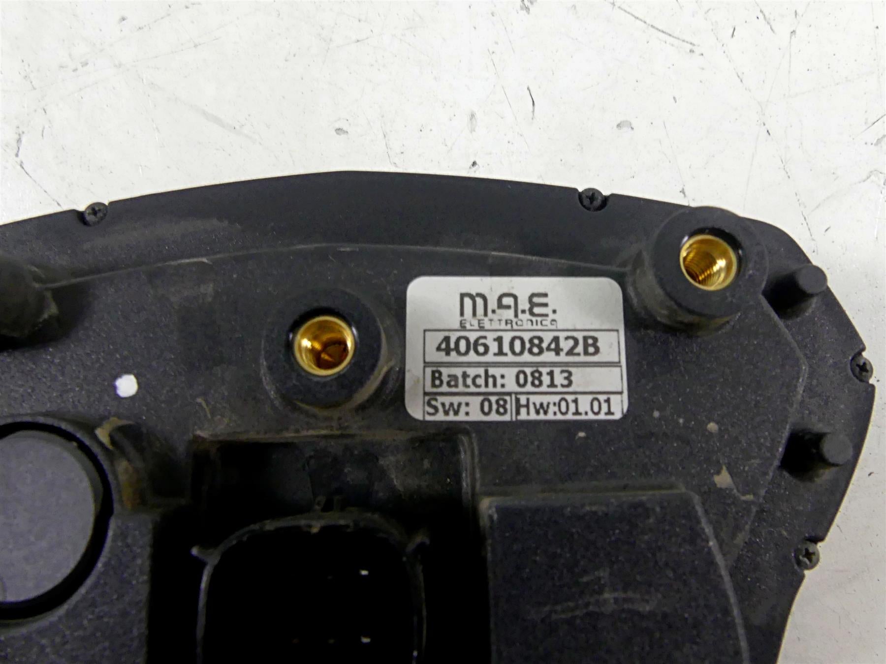 2013 Ducati Diavel Red Speedometer Gauge Instrument Cluster Gauge 40610842B {{ shop.shopifyCountryName }} - Mototech271