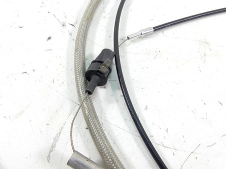 2002 Harley Touring FLHTC Electra Glide 16" Ape Hanger Clutch & Throttle Cable {{ shop.shopifyCountryName }} - Mototech271