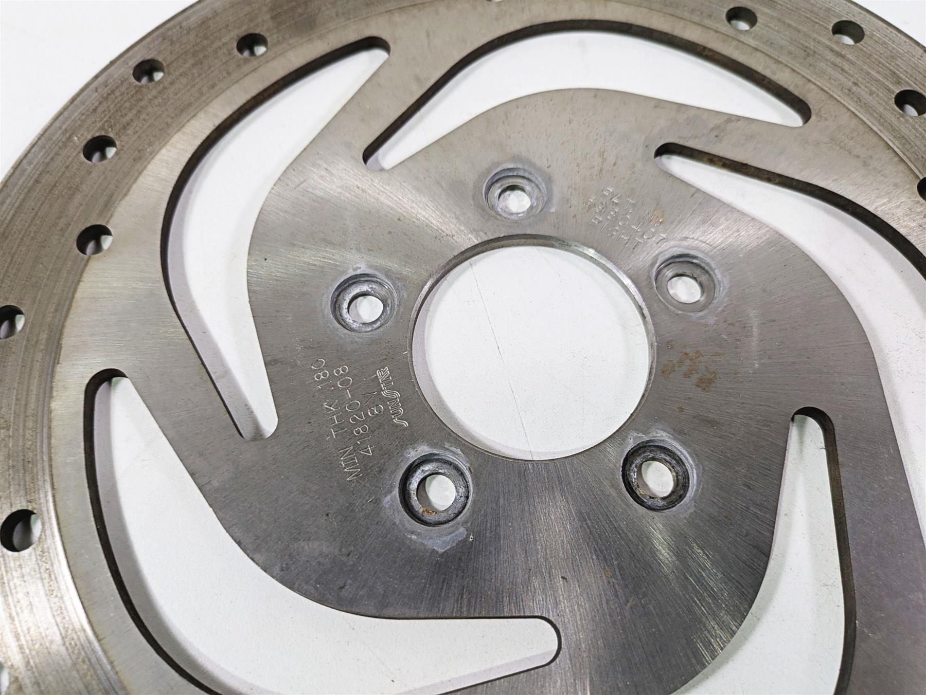 2009 Harley XR1200 Sportster Straight Front Brake Rotor Disc Set 41820-08 {{ shop.shopifyCountryName }} - Mototech271