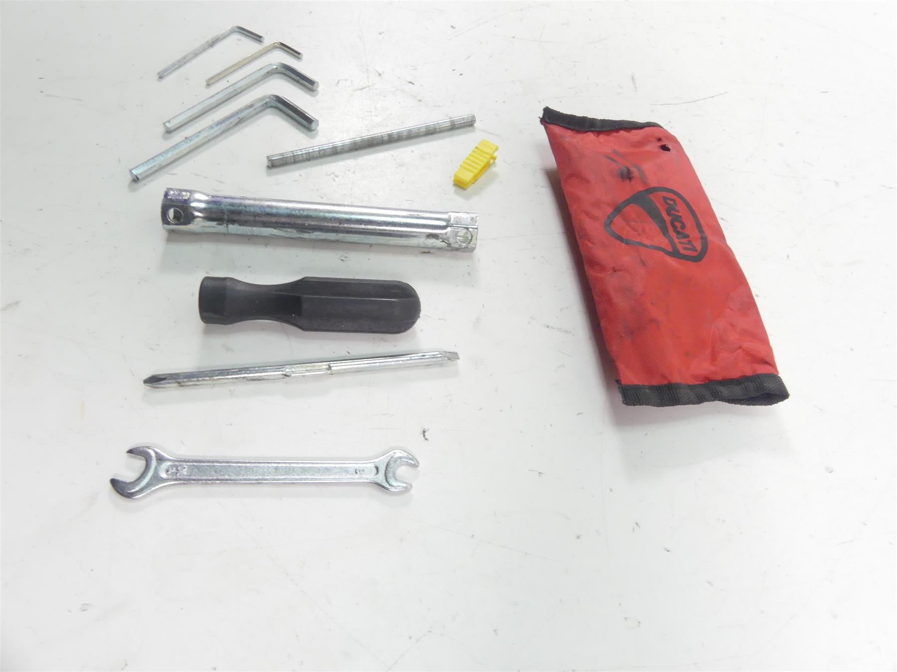2018 Ducati Hypermotard 939 SP Tool Bag Set Kit & Tools 69720242C {{ shop.shopifyCountryName }} - Mototech271
