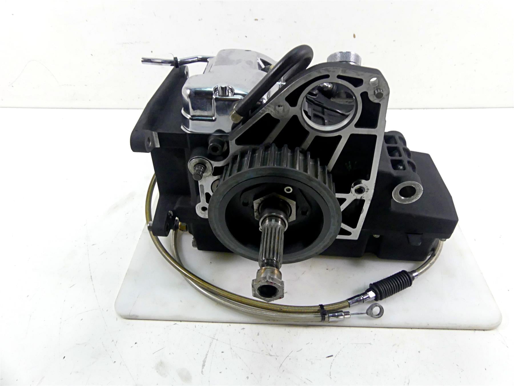 2002 Harley Touring FLHTC Electra Glide Transmission Gear Box 5 Speed 33035-03 {{ shop.shopifyCountryName }} - Mototech271