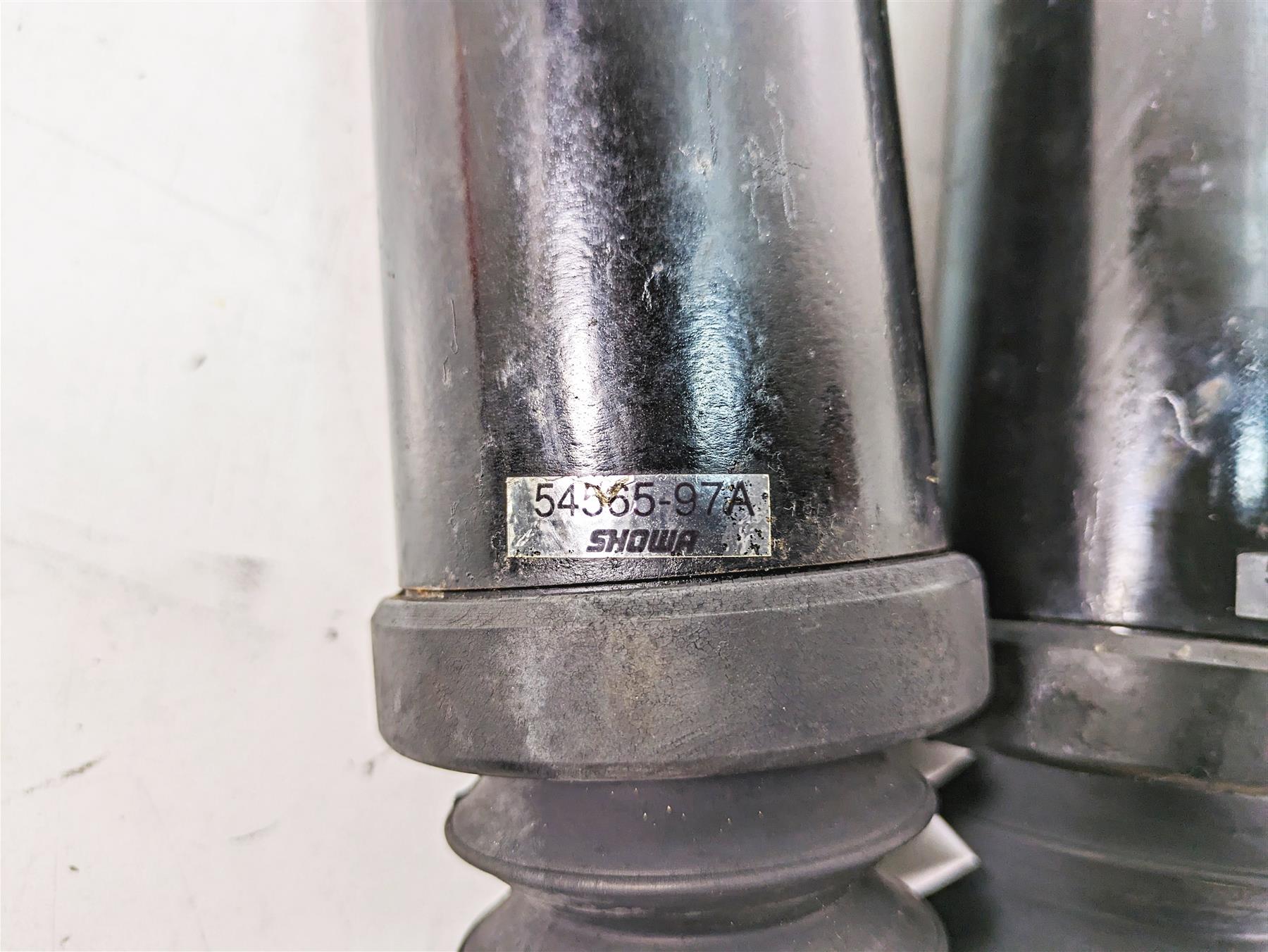1999 Harley Touring FLHTC Electra Glide Rear 13" Shocks Dampers -Read 54565-97A {{ shop.shopifyCountryName }} - Mototech271