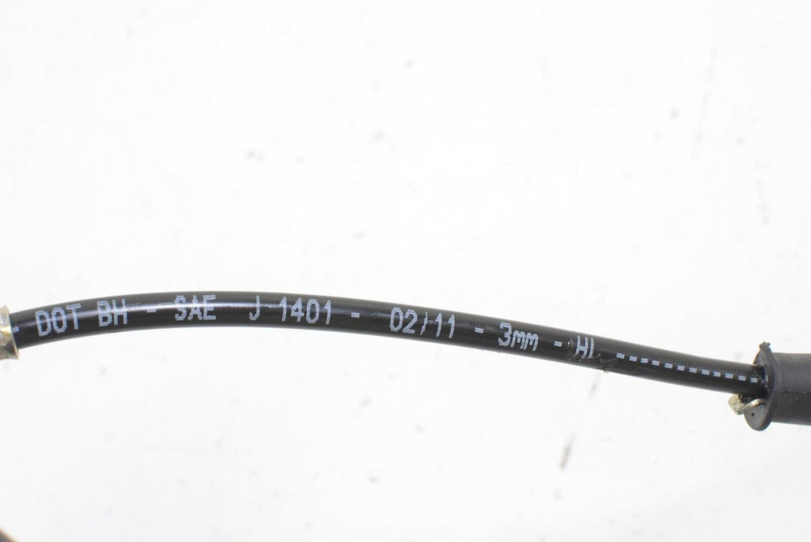 2012 Ducati Hypermotard 1100 Evo SP Front Long Brake Line Hose 61840971A {{ shop.shopifyCountryName }} - Mototech271