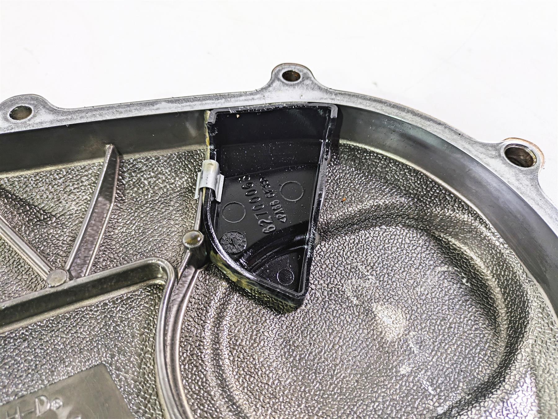 2011 Harley Touring FLHTCUSE CVO E-Glide Outer Primary Drive Cover 60685-07 {{ shop.shopifyCountryName }} - Mototech271