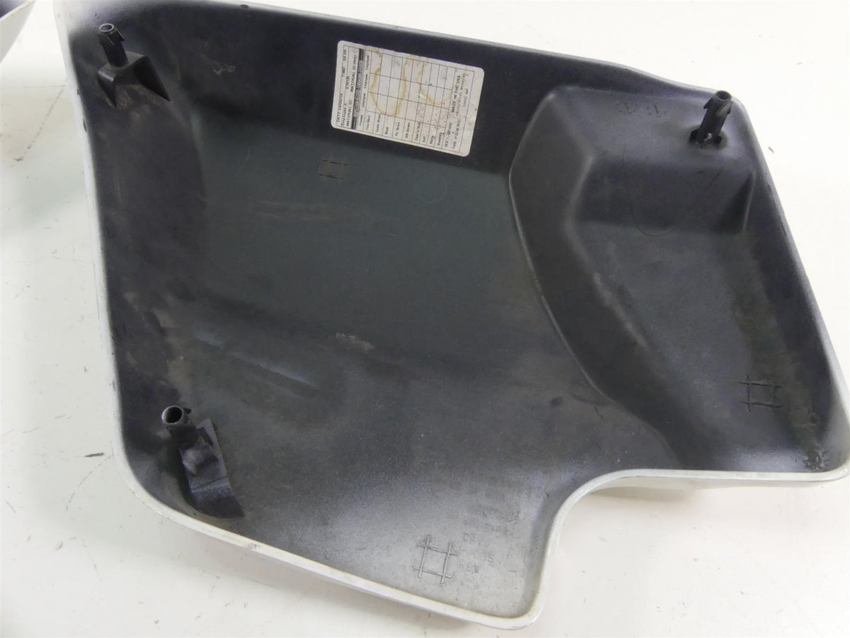 2010 Harley Touring FLHRC Road King Side Cover White Ice Pearl 66250-09 {{ shop.shopifyCountryName }} - Mototech271