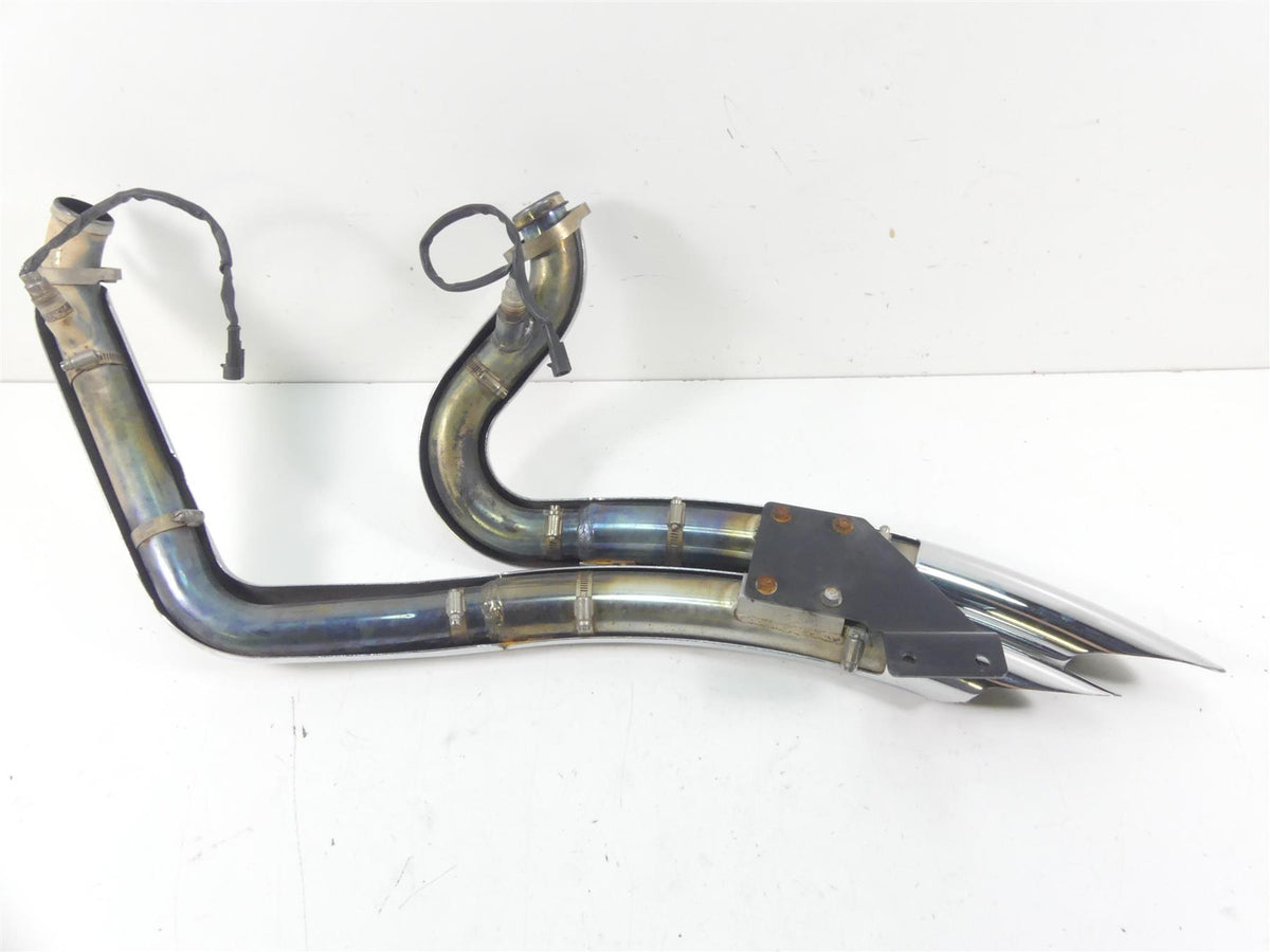 2008 Harley Softail FXSTB Night Train Vance Hines Big Radius Exhaust 26029 {{ shop.shopifyCountryName }} - Mototech271