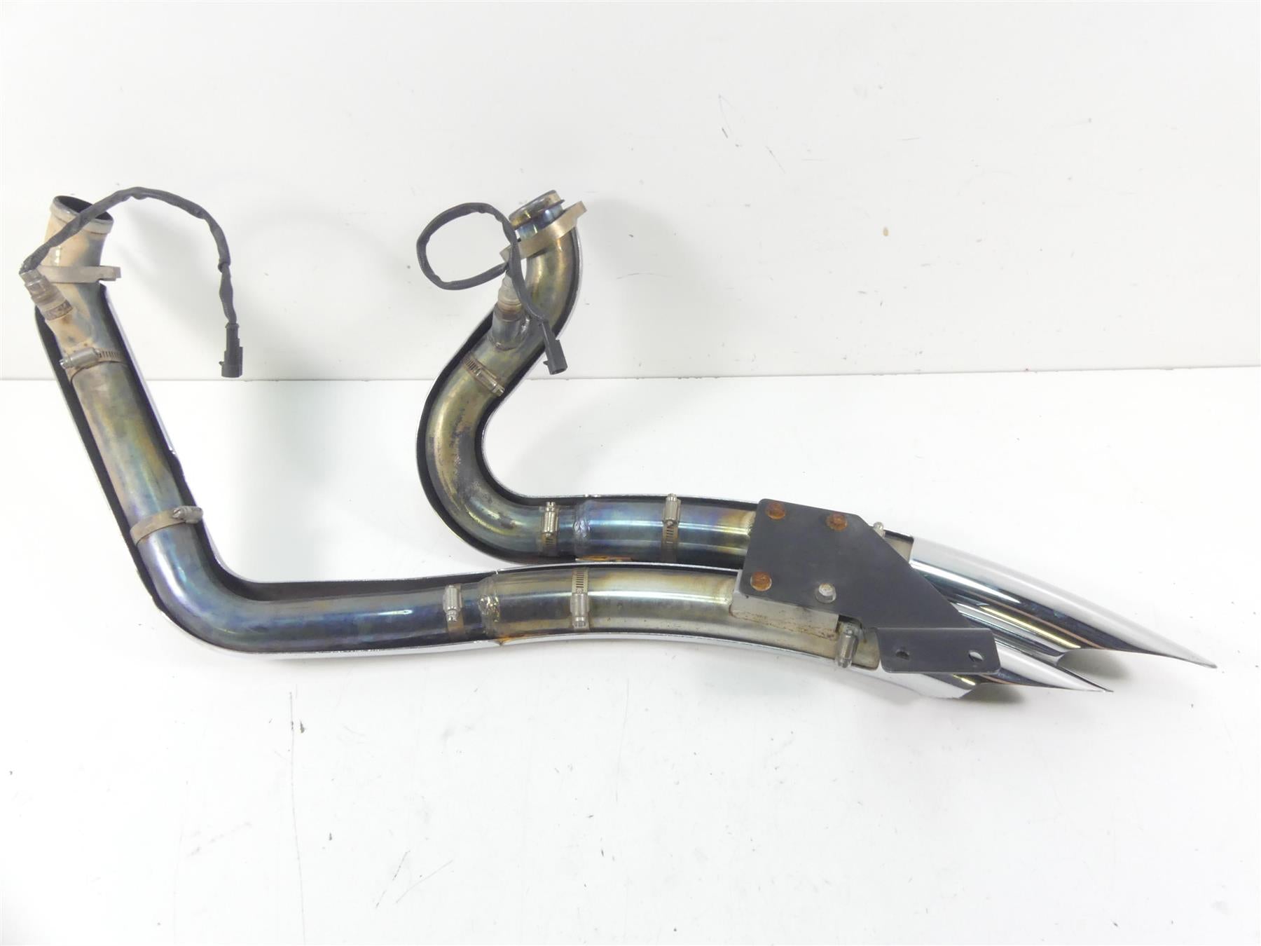 2008 Harley Softail FXSTB Night Train Vance Hines Big Radius Exhaust 26029 {{ shop.shopifyCountryName }} - Mototech271