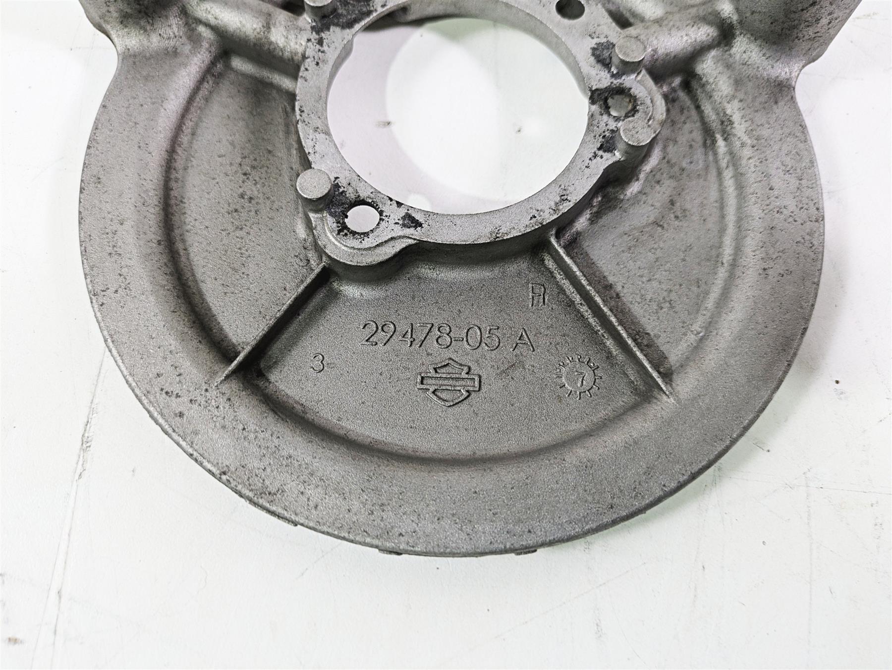 2008 Harley FLSTSB Cross Bones Air Cleaner Breather Filter Mount 29478-05A {{ shop.shopifyCountryName }} - Mototech271