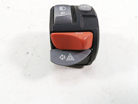 2007 BMW R1200GS K255 Adv Left Hand Abs Info Lights Control Switch 61317704615 {{ shop.shopifyCountryName }} - Mototech271