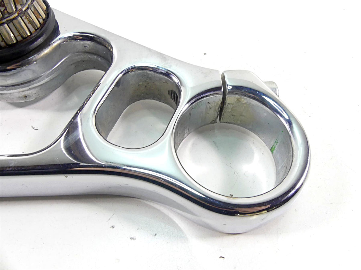 2005 Harley VRSCSE CVO V-Rod Chrome Lower Triple Tree Clamp 49mm 46771-02 {{ shop.shopifyCountryName }} - Mototech271