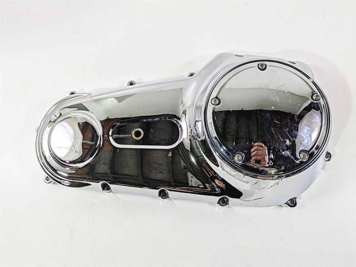 2011 Harley FXDC Dyna Super Glide Outer Primary Drive Clutch Cover 60764-06A {{ shop.shopifyCountryName }} - Mototech271