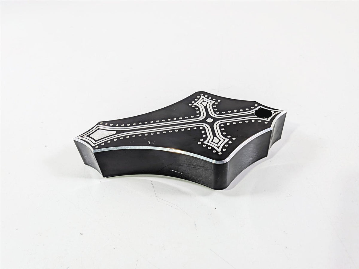 2017 Harley Touring FLHXS Street Glide Precision Billet Darkside Horn Cover DRK-570-Black-Mototech271