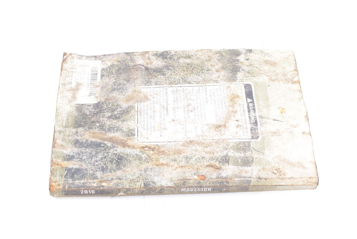 2016 Can-Am Maverick 1000R STD Owners Manual {{ shop.shopifyCountryName }} - Mototech271