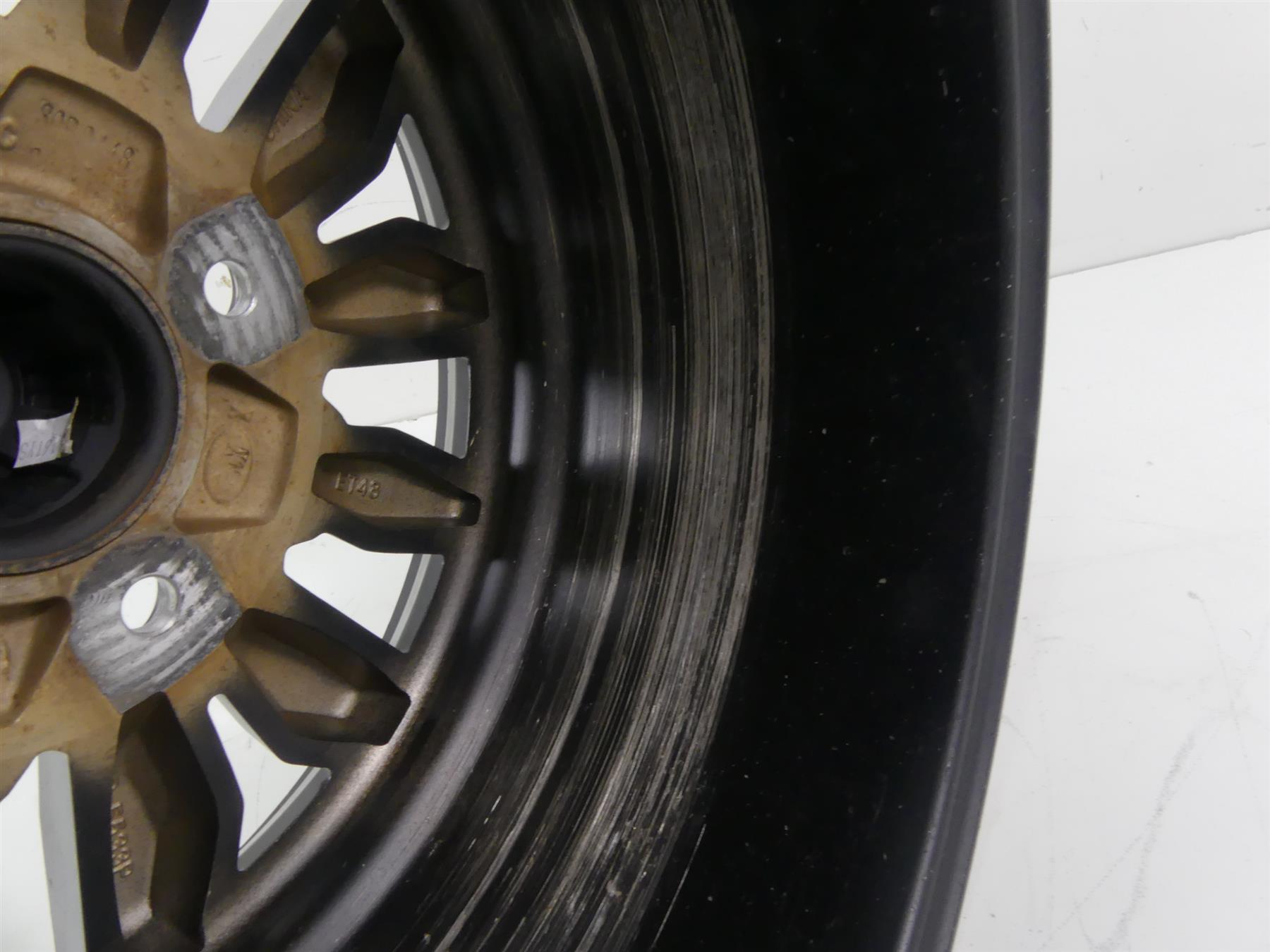 2017 Yamaha YXZ1000R EPS SS Straight Left Side Rear Wheel Rim 14x8 2HC-F533P-00 {{ shop.shopifyCountryName }} - Mototech271