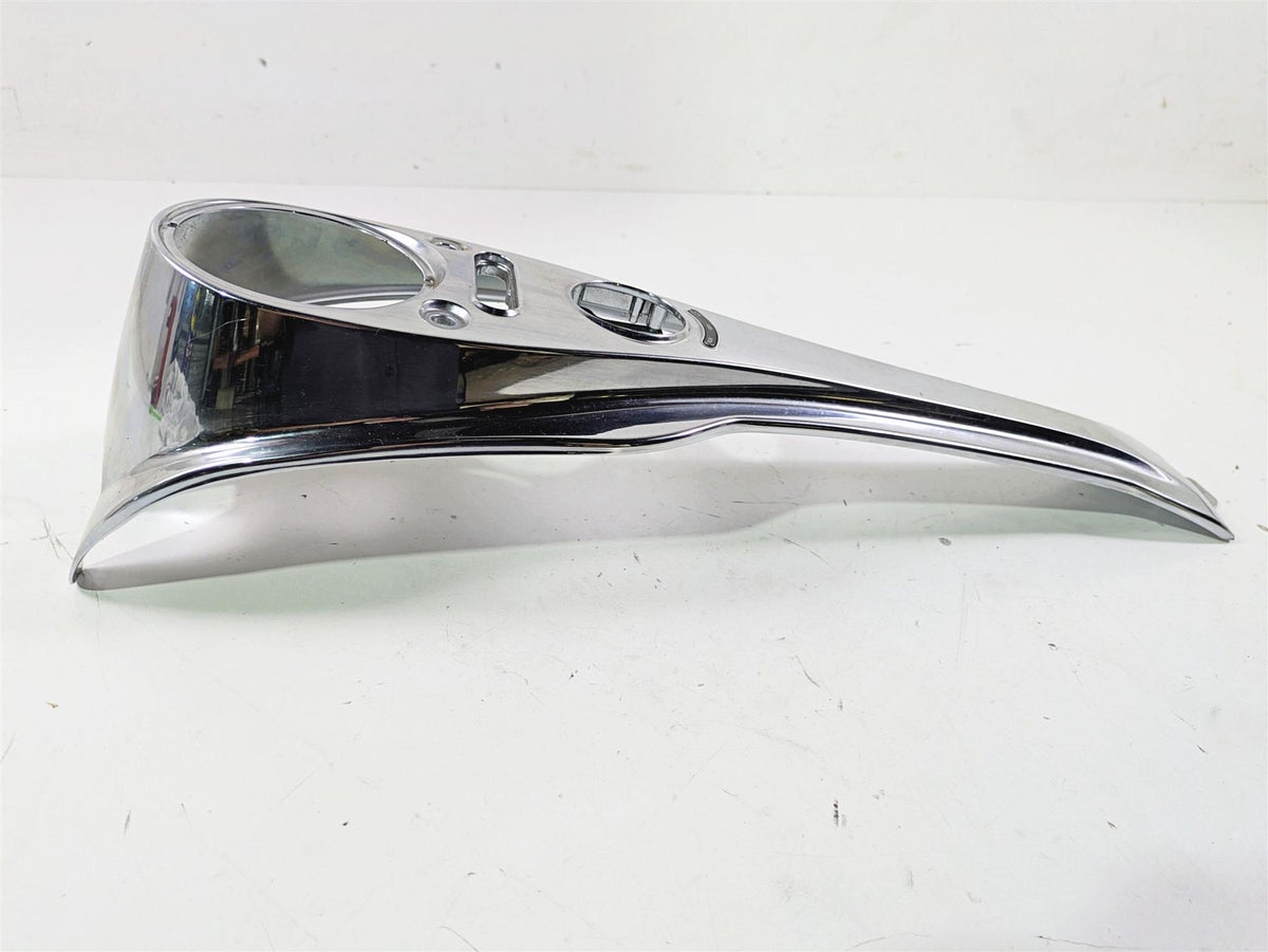 2016 Harley FXDWG Dyna Wide Glide Chrome Fuel Tank Dash Cover Console 70900048 {{ shop.shopifyCountryName }} - Mototech271