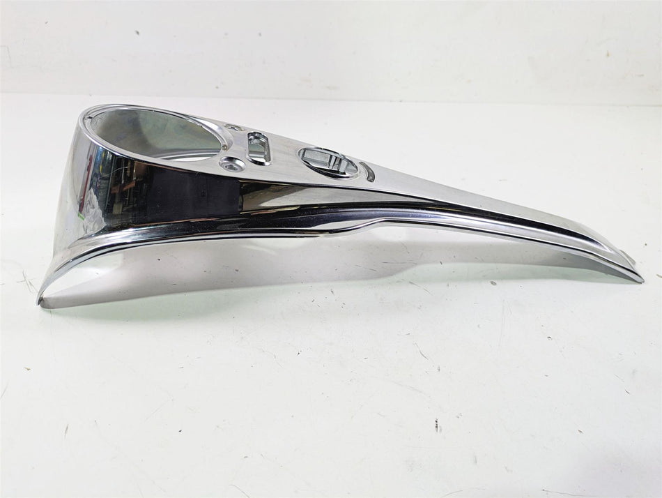 2016 Harley FXDWG Dyna Wide Glide Chrome Fuel Tank Dash Cover Console 70900048 {{ shop.shopifyCountryName }} - Mototech271