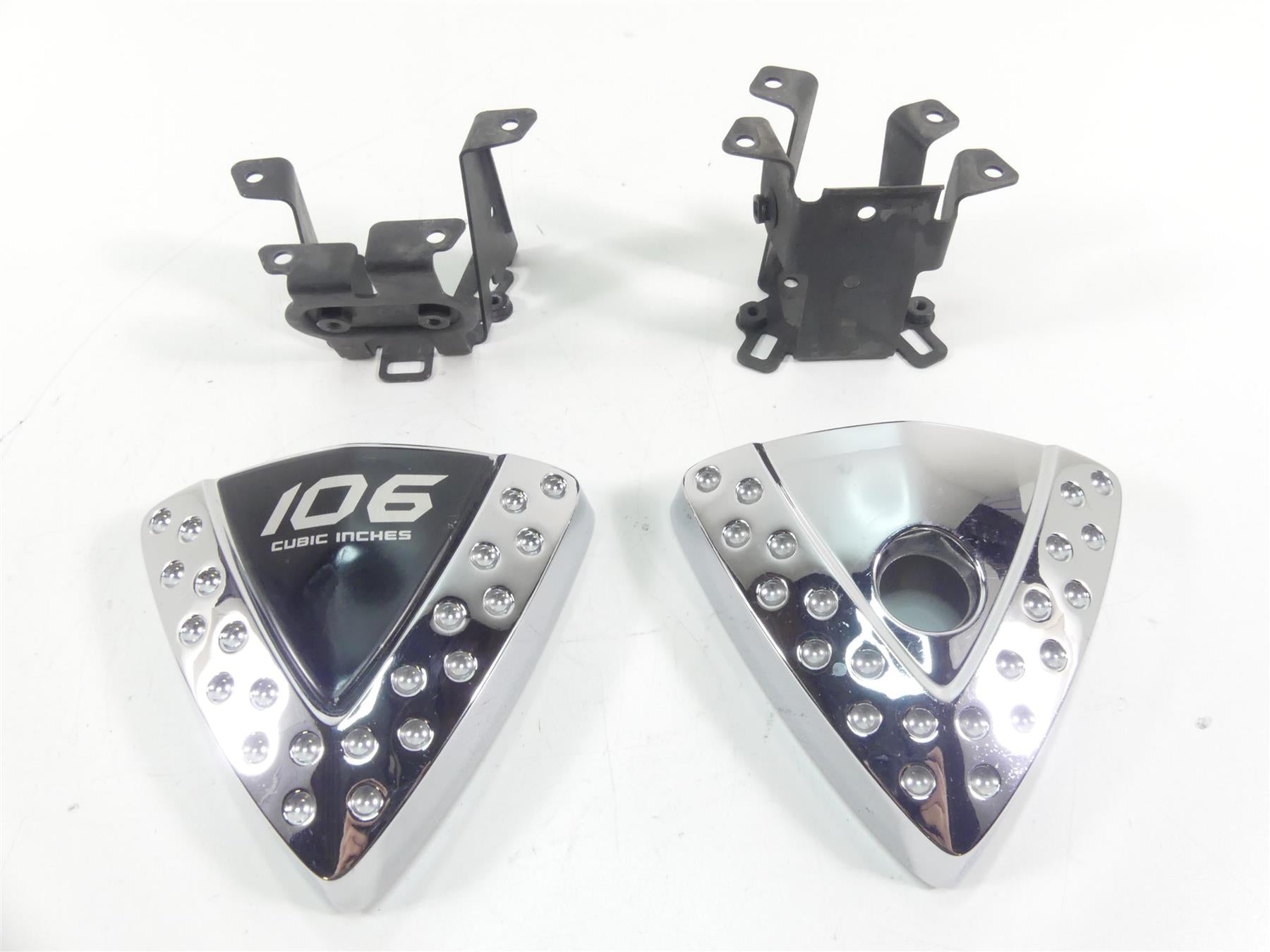 2015 Victory Cross Country Tour Ignition Coil Triangle Side Cover Set 5245659