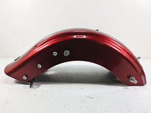 Load image into Gallery viewer, 2013 Harley Touring FLHX Street Glide Rear Fender Amber Red Sunglo 58702-09 | Mototech271
