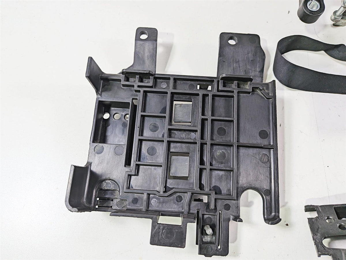 2015 Harley Touring FLTRUSE CVO Road Glide Battery Tray Electrical Holder Set 66000010A-Mototech271