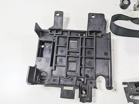 2015 Harley Touring FLTRUSE CVO Road Glide Battery Tray Electrical Holder Set 66000010A-Mototech271