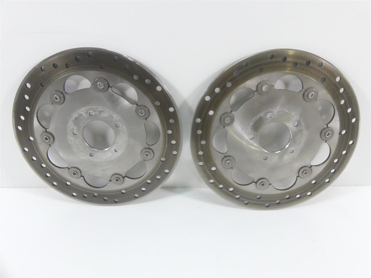 2010 Harley FXDF Dyna Fat Bob Front Brake Rotor Disc Set 42040-06 {{ shop.shopifyCountryName }} - Mototech271