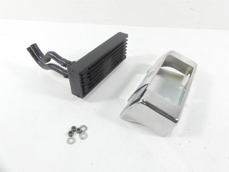 2004 Harley FLHTC SE CVO Electra Glide Oil Cooler Hose Chrome Cover Set 62994-04 {{ shop.shopifyCountryName }} - Mototech271
