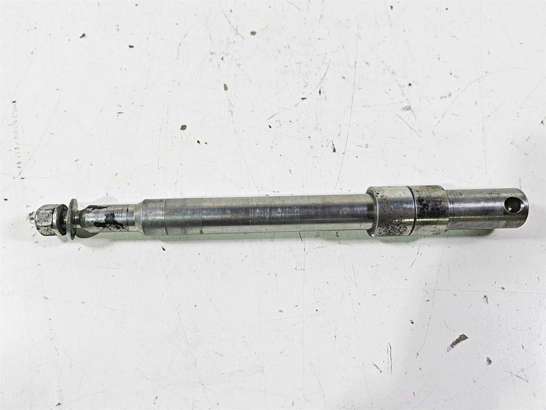 2003 Harley Touring FLHTCUI 100TH E-Glide Front Axle Wheel Spindle 1" 43364-00 {{ shop.shopifyCountryName }} - Mototech271