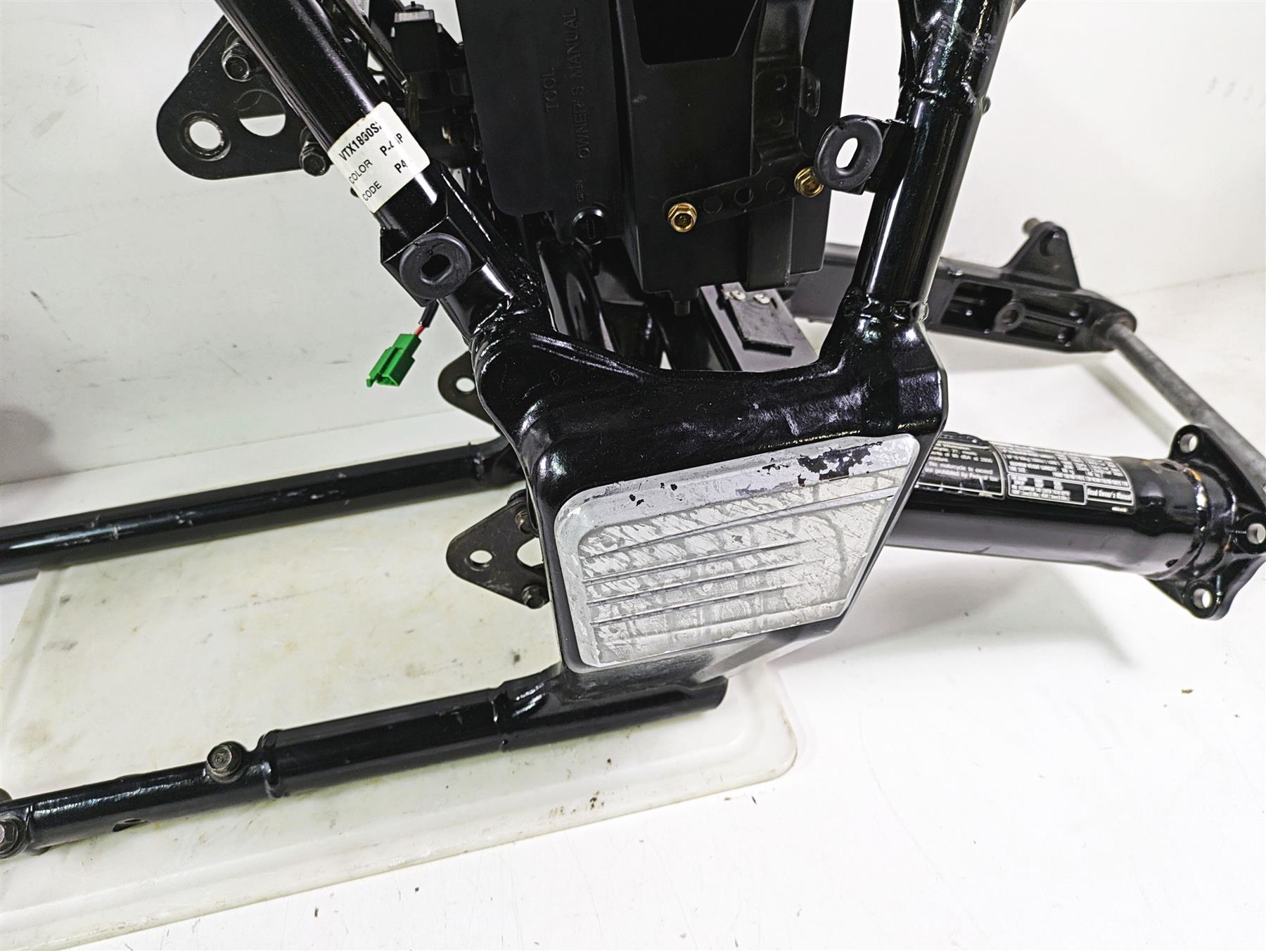 2002 Honda VTX1800 Retro Straight Main Frame Chassis & Swingarm With Clean Georgia Title 50100-MCV-770 {{ shop.shopifyCountryName }} - Mototech271